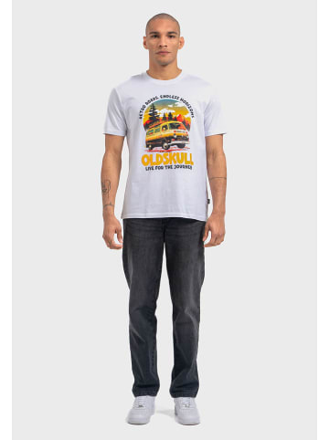 OLDSKULL Shirt in Weiß