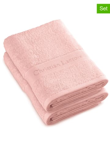 CXL by Christian Lacroix 2er-Set: Duschtücher in Rosa