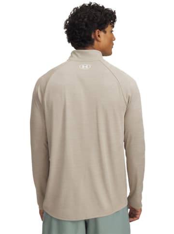 Under Armour Funktionslongsleeve in Beige