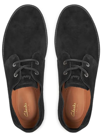 Clarks Leren veterschoenen "Clarkwood" zwart