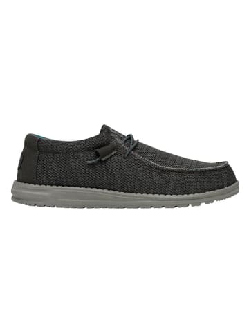 Hey Dude Slipper "Wally Sox" in Anthrazit