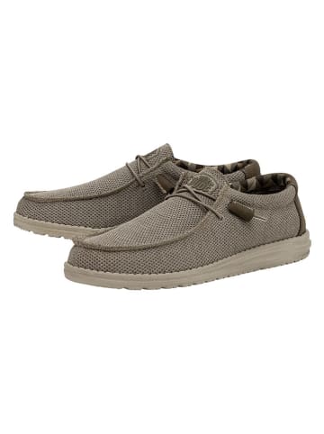 Hey Dude Slipper "Wally Sox" in Beige