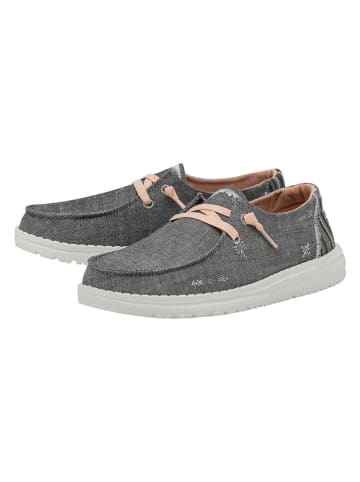 Hey Dude Slipper "Wendy Boho" in Grau