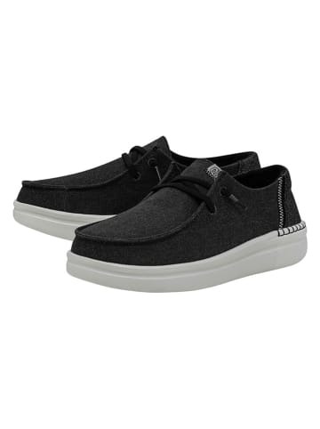 Hey Dude Slipper "Wendy Rise" in Schwarz
