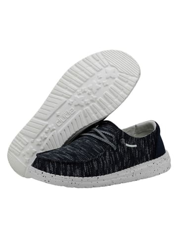 Hey Dude Slipper "Wendy Sox" in Dunkelblau