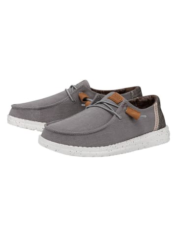 Hey Dude Instappers "Wendy Washed" grijs
