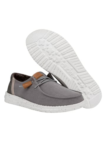 Hey Dude Instappers "Wendy Washed" grijs