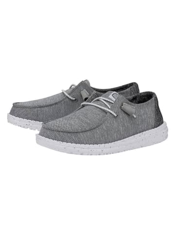Hey Dude Slipper "Wendy Sport" in Grau