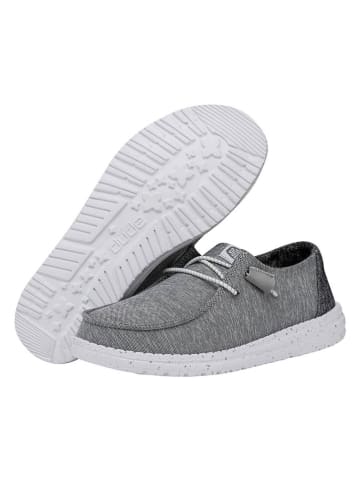 Hey Dude Slipper "Wendy Sport" in Grau
