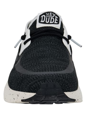 Hey Dude Slipper "Sirocco Sport" in Schwarz