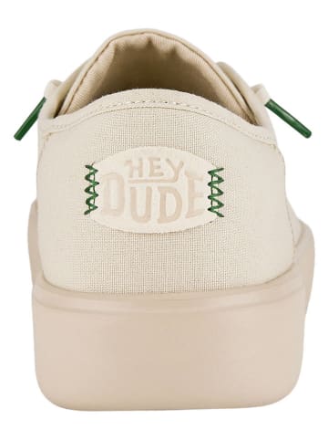 Hey Dude Sneakersy "Cody" w kolorze beżowym