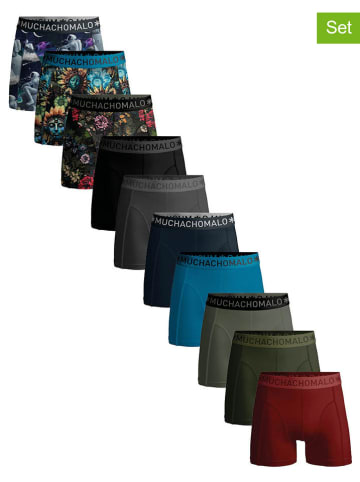 Muchachomalo 10er-Set: Boxershorts in Bunt
