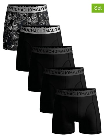 Muchachomalo 5-delige set: boxershorts zwart
