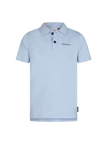 Retour Poloshirt "Antony" in Hellblau