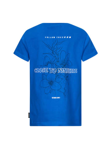 Retour Shirt "Nathan" blauw