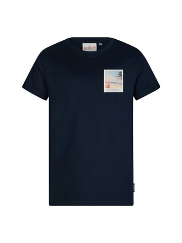 Retour Shirt "Damon" in Dunkelblau