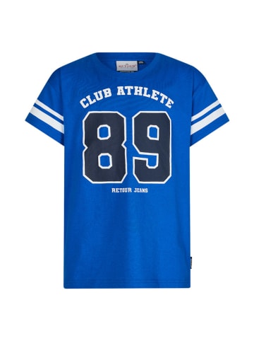 Retour Shirt "Chester" blauw