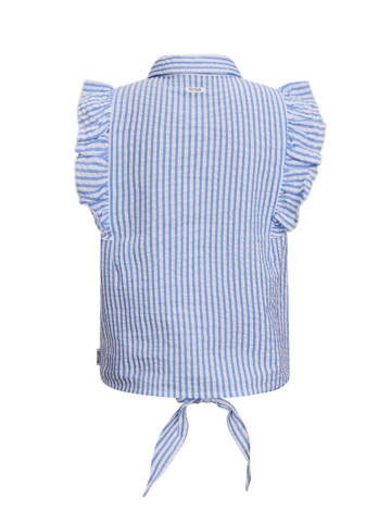 Retour Blouse "Gitta" lichtblauw