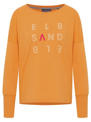 ELBSAND Longsleeve "Ingiara" in Orange