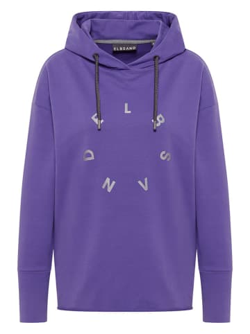 ELBSAND Hoodie "Daris" in Lila