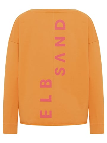 ELBSAND Sweatshirt "Riane" in Orange