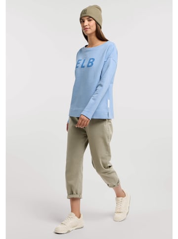 ELBSAND Sweatshirt "Aruna" in Hellblau