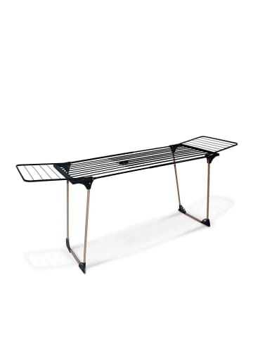 Vitapur Suszarka "XXL" w kolorze czarno-beżowym na ubrania - 210 x 85 x 56,5 cm
