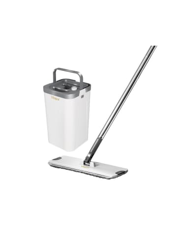 Vitapur 4tlg. Bodenwischer-Set in Grau