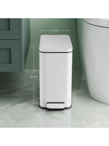 Vitapur Pedaalemmer "SquareSingle'' wit - 10 l