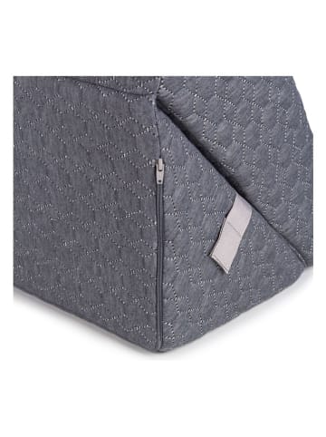 Vitapur Lesekissen ''Vitaspine'' in Grau - (B)54,5 x (H)55 x (T)33 cm