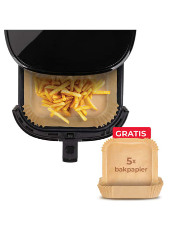 ROSMARINO Heißluftfritteuse ''Infinity XL'' in Schwarz - 5 l