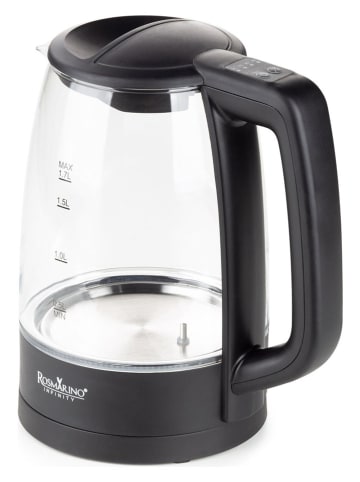 ROSMARINO Wasserkocher ''Vitalia'' in Schwarz - 1,7 l