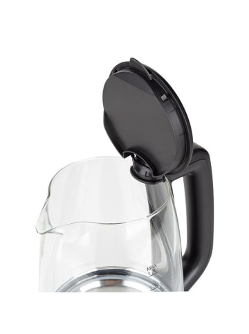 ROSMARINO Czajnik "Vitalia" w kolorze czarnym - 1,7 l