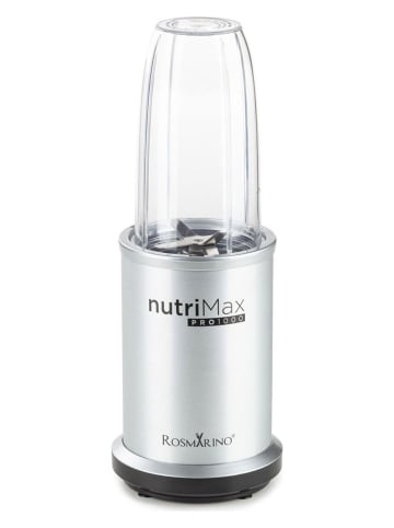 ROSMARINO Mikser "NutriMax" w kolorze srebrnym - 40 x Ø 20 cm