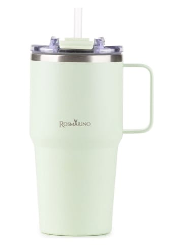 ROSMARINO Kubek termiczny "MegaCup" w kolorze miętowym - 600 ml