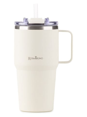 ROSMARINO Thermobecher ''MegaCup'' in Creme - 600 ml