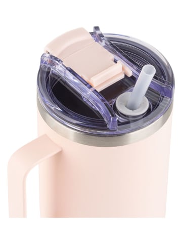 ROSMARINO Kubek termiczny "MegaCup" w kolorze jasnoróżowym - 900 ml