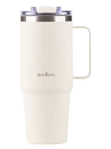 ROSMARINO Thermobecher ''MegaCup'' in Creme - 900 ml
