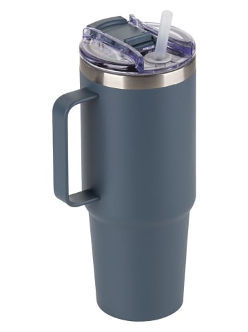 ROSMARINO Kubek termiczny "MegaCup" w kolorze granatowym - 900 ml