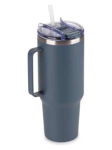 ROSMARINO Kubek termiczny "MegaCup" w kolorze granatowym - 1,1 l
