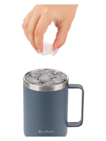 ROSMARINO Kubek termiczny "MegaCup" w kolorze granatowym - 1,1 l