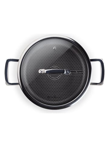 ROSMARINO 2tlg. Set: Kochtopf ''Hexapro'' in Silber - 3,7 l