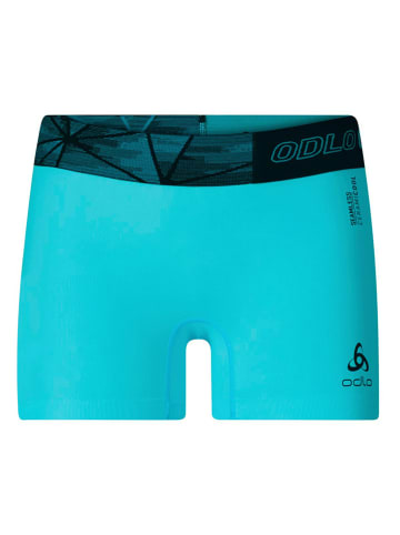 Odlo Funktionsboxershorts "Ceramicool" in Türkis