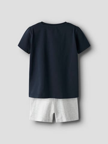 name it 2tlg. Outfit "Jaspen" in Dunkelblau/ Grau