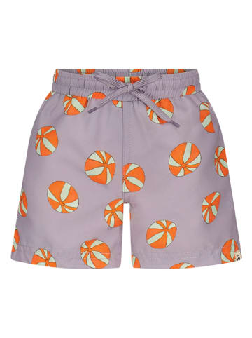 The New Chapter Badeshorts "Vic" in Lila/ Orange