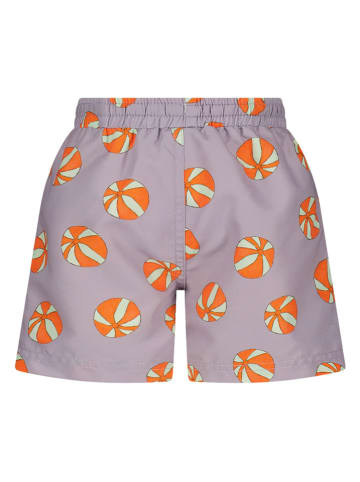 The New Chapter Badeshorts "Vic" in Lila/ Orange