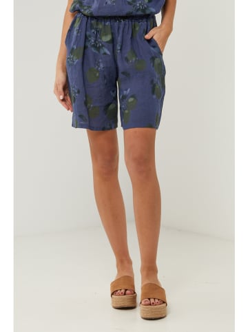 Le Monde du Lin Leinen-Shorts in Dunkelblau
