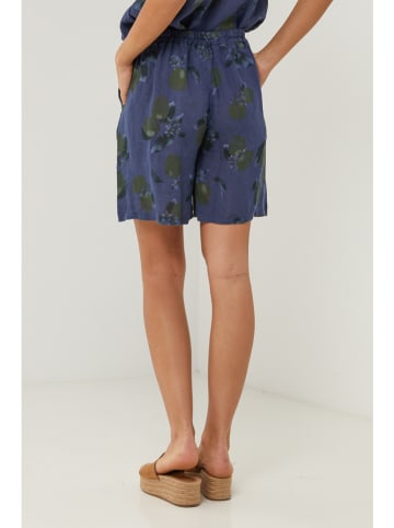 Le Monde du Lin Leinen-Shorts in Dunkelblau