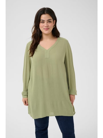 Kaffe Tuniek olijfgroen