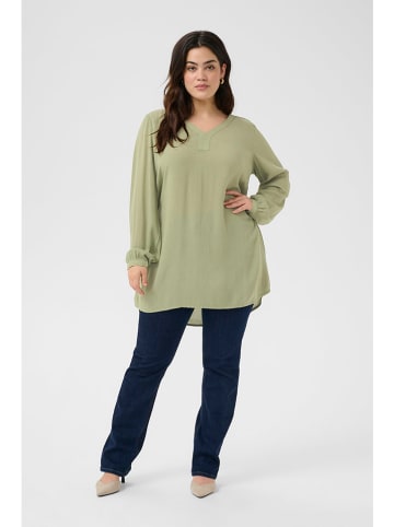 Kaffe Tuniek olijfgroen